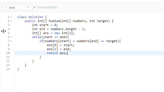 Two Sum II - Input array is sorted | leetcode 167 | leetcode 167 java solution | CoderNight смотреть онлайн