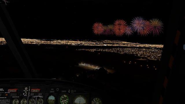 X-Plane 11 - HungaryVFR - Fireworks tech sample смотреть онлайн