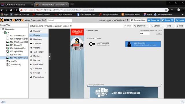 Installing Oracle Linux as Proxmox VE смотреть онлайн