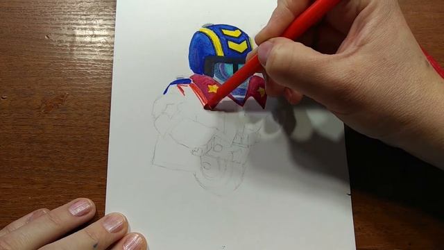 Как нарисовать бравлера СТУ. Brawl Stars STU смотреть онлайн