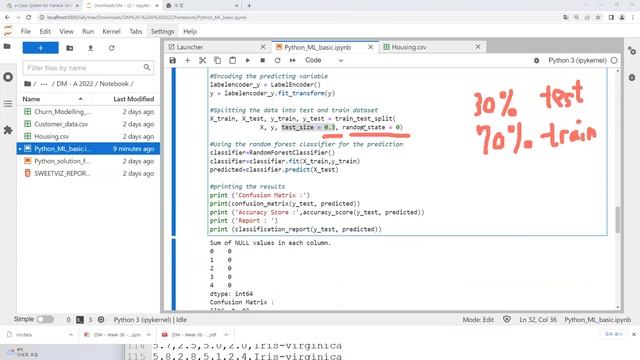 20221103 - Data Mining and Applications A --- Python Classification + Clustering смотреть онлайн