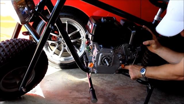 CUSTOM BAJA MINI BIKE PROJECT 212cc