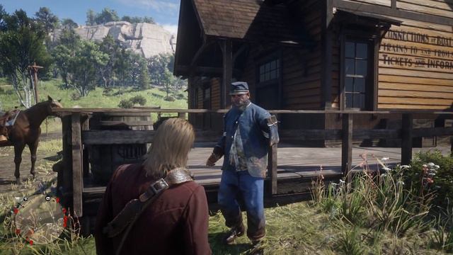 самый трогательный диалог в RDR2