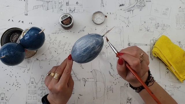 Decoupage ??? Easter Eggs In Flowers  ? Pisanki Wielkanocne W Kwiaty #itdcollection ? DIY Tutorial.