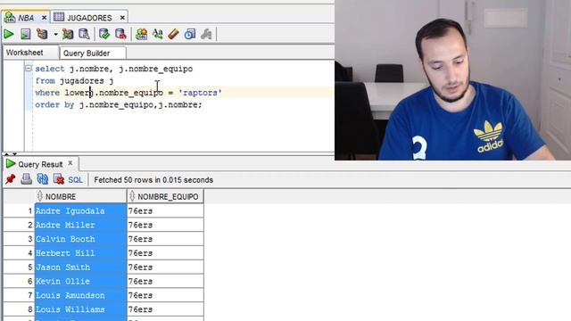 Ejercicios SQL - Consultas #16 - Multitablas en NBA Oracle смотреть онлайн