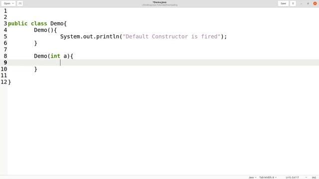 Constructor Overloading смотреть онлайн
