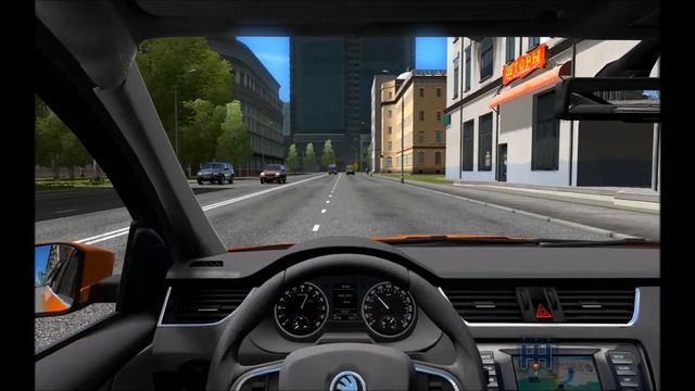 Мод Skoda Octavia 1.6 TDI для City Car Driving 1.5.1-1.5.5