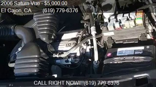 2006 Saturn Vue Base 4dr SUV w/Manual for sale in El Cajon, смотреть онлайн