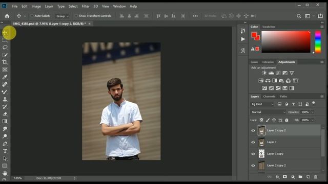 how to edit photo in 1 click advanced color grade camera raw and exposure in photoshop Urdu Hindi смотреть онлайн