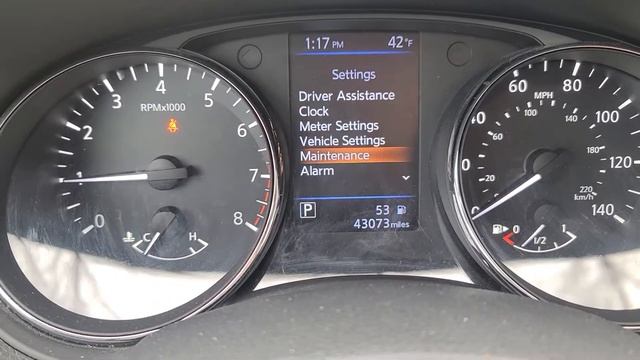 2017 - 2020 Nissan Rogue How to Reset the Maintenance Service Light / Oil Life Reset смотреть онлайн