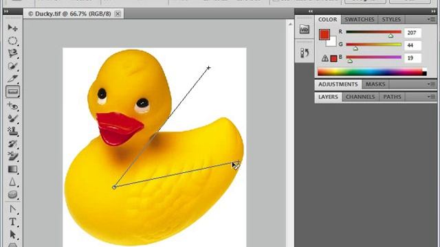Photoshop CS6 Tutorial Making Measurements with the Ruler Tool Adobe Training смотреть онлайн