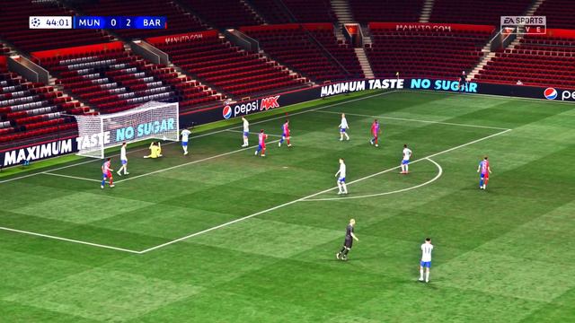 FIFA 22 PS5 FC BARCELONA - MANCHESTER UNITED | MOD Ultimate Difficulty Career Mode HDR Next Gen