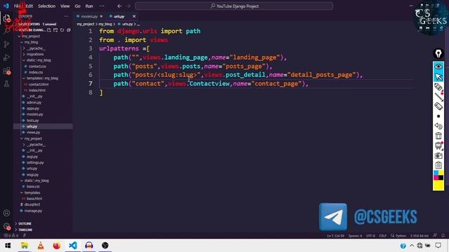 Django Blog Class #06:--Creating (POST) Model in Django Blog Project смотреть онлайн