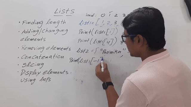 L 24: LISTS IN PYTHON | LIST OPERATIONS IN PYTHON | PYTHON TUTORIALS FOR BEGINNERS смотреть онлайн