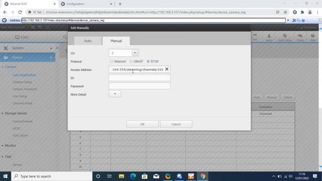 Cara Add ONVIF Dan RTSP IP Camera Infinity Dan Wisenet Pada NVR XRN-1610SA Hanhwa смотреть онлайн