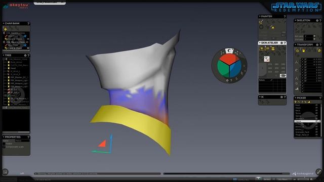 SWR Using Akeytsu and 3DCoat to skin like a Boss смотреть онлайн