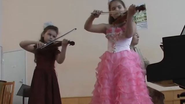 Ия и Маша дуэт скрипка 29 05 11 смотреть онлайн