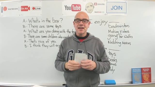 There Are + more (live English lesson) | Mark Kulek - ESL смотреть онлайн