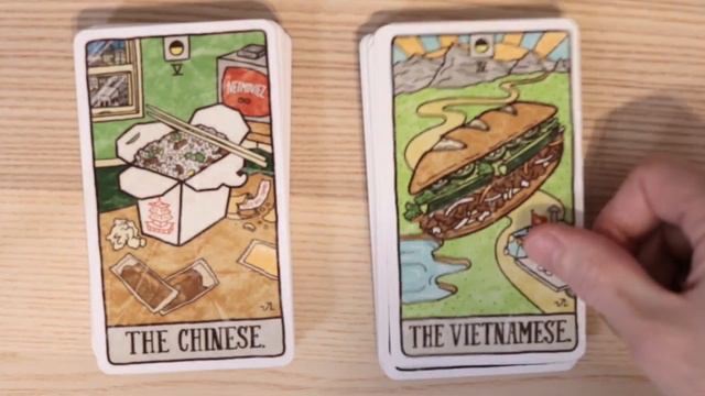 Food Fortunes Tarot - Unboxing and review смотреть онлайн