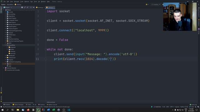 The Simplest Python Chat You Can Build смотреть онлайн
