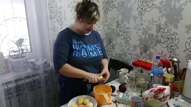 Продолжение/Готовим борщ/Беседуем о предыдущих видео. смотреть онлайн