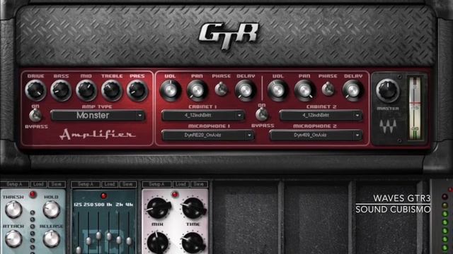 Waves GTR3 Demo - Marshall, Fender, Vox, Mesa/Boogie Amp Sounds