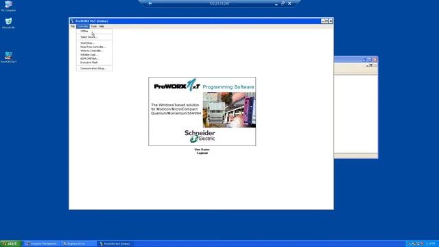 Connect to a Modicon PLC from a Windows XP Virtual Machine - Virtualbox 6.1 смотреть онлайн