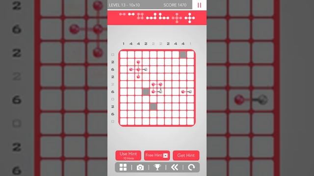 Logic Dots 2. Pack 10x10. Level 11-15. смотреть онлайн