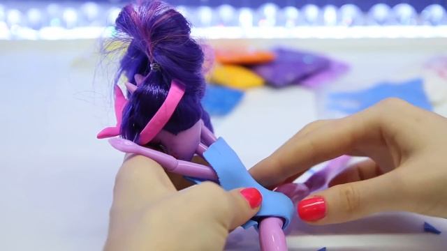 Май Литл Пони DIY Купальник для куклы Твайлайт Спаркл Эквестрия герлз| Легкий пластилин смотреть онлайн