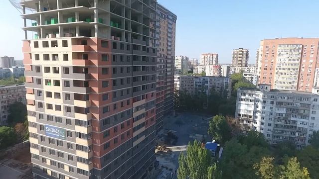 ЖК Аврора - ход строительства Сентябрь 2020 смотреть онлайн