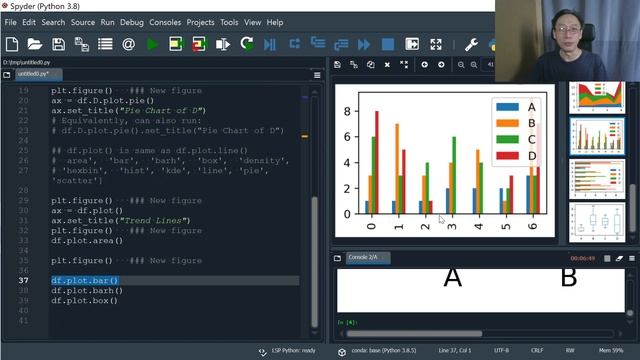 Python Programming - Data Visualization T06 - Actual Visualization (Part 2/5) смотреть онлайн