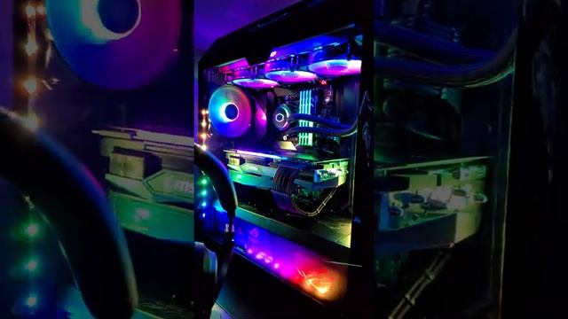 AMD Ryzen 3950x + MSI RTX 3090 Gaming X Trio (Full Color Spectrum RGB Effect) смотреть онлайн