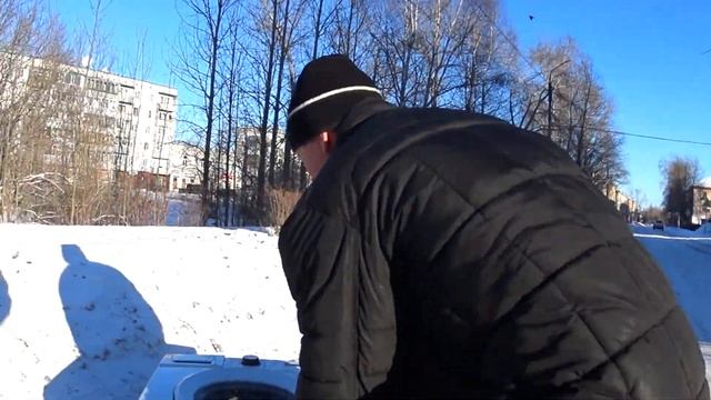 ВЫПАЛА С БУХАНКИ СТИРАЛЬНАЯ МАШИНКА !!! смотреть онлайн
