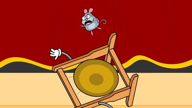 ♪ ♪ Kinderlied Instrumente - Die Maus flitzt durchs Orchester - Hurra Kinderlieder смотреть онлайн