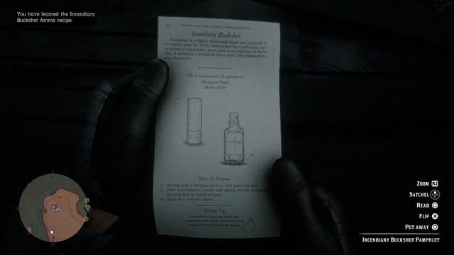 How To: Find Incendiary Buckshot Recipe Pamphlet Location EARLY GAME in RDR 2 смотреть онлайн
