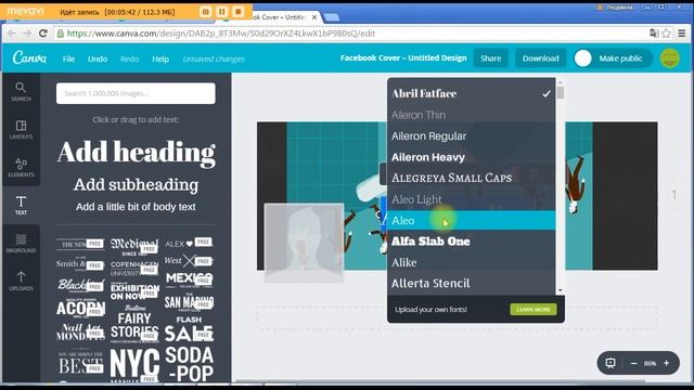 Как сделать красивые надписи на картинке canva online смотреть онлайн