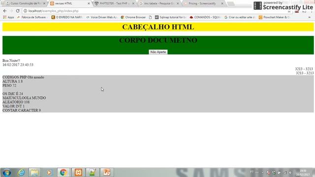CPW2 - AULA 11 - VETORES EM PHP смотреть онлайн