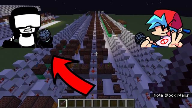 Friday Night Funkin' - Ugh [Minecraft Note Block Cover] смотреть онлайн