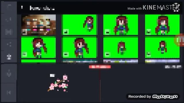 Как сделать футаж в KINE MASTER\\ Gacha Live\\ Гача лайф//