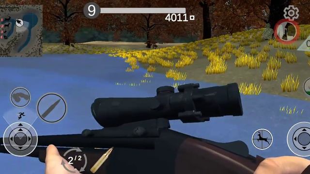 Hunting Simulator поднятие трофейного количества кабанов и гусей. Симулятор охоты на андроид. смотреть онлайн