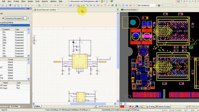Altium Designer Tutorial - Nets / Components browsing / probing in schematic and PCB смотреть онлайн