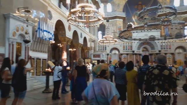 Морской собор в Кронштадте изнутри смотреть онлайн