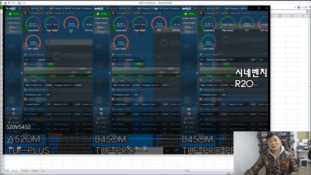 B450과 A520 과연 게이밍에서 차이가 있을까? 5600X에 더 알맞는 보드는 무엇일까? (TUF B450M PRO  VS  TUF A520M PLUS) -신성조