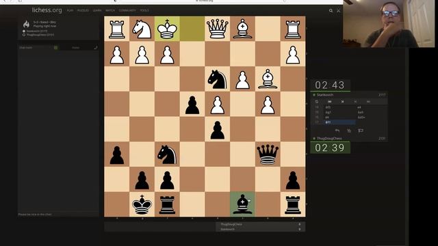 Blitz Chess: Game 038, Two Knights Defense смотреть онлайн