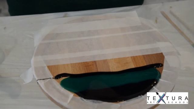 Мастер класс по смоле "Разделочная доска" от Алеторович Илоны смотреть онлайн