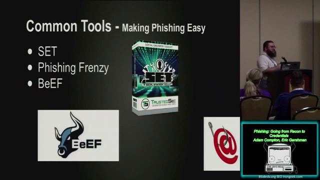 PG13 Phishing Going from Recon to Credentials Adam Compton Eric Gershman смотреть онлайн