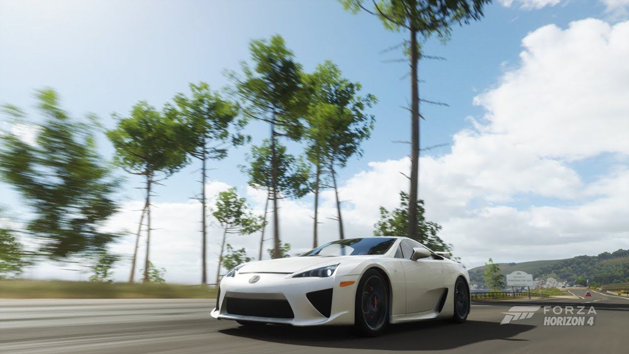 Борьба за Lexus LFA Forza Horizon 4 смотреть онлайн