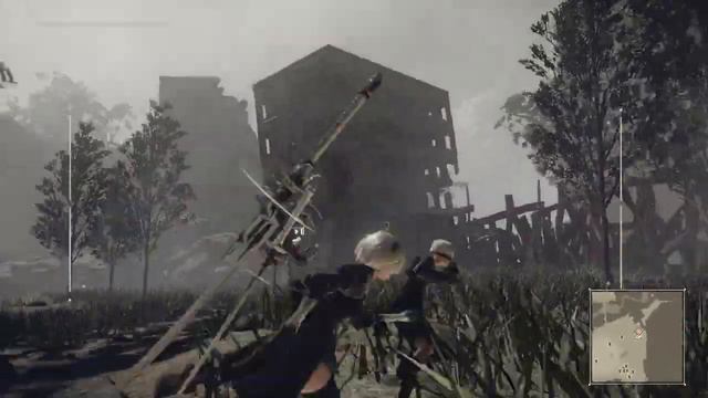 Nier: Automata. 100% прохождение. Прохождение #2(Final)(B) VOD #7 смотреть онлайн