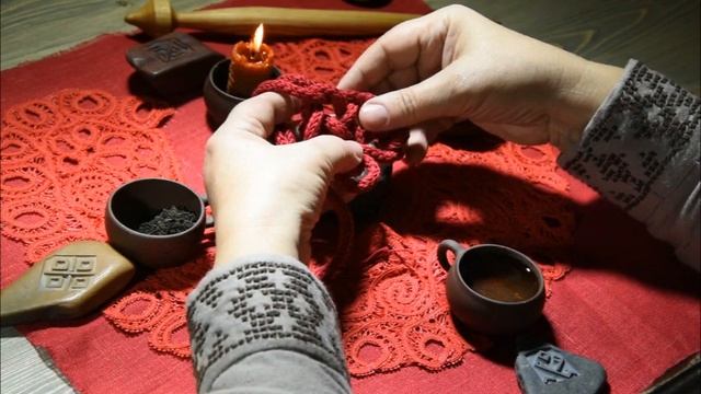 Обряд: завязываем науз Богини Макошь смотреть онлайн