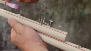 Рогатка из ПВХ - дешевый и простой способ защитить себя